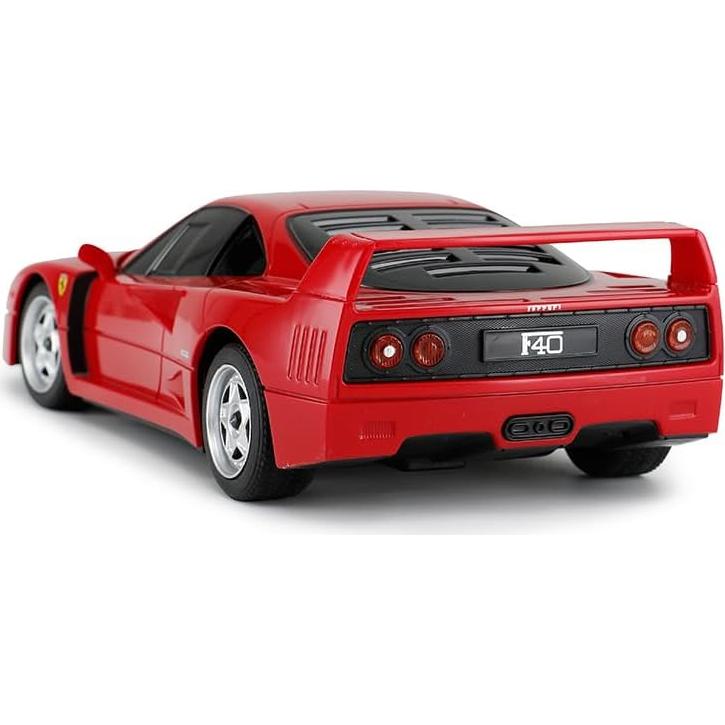 Coche RC Ferrari F40 PowerTRC 1:24 Control Remoto Rojo