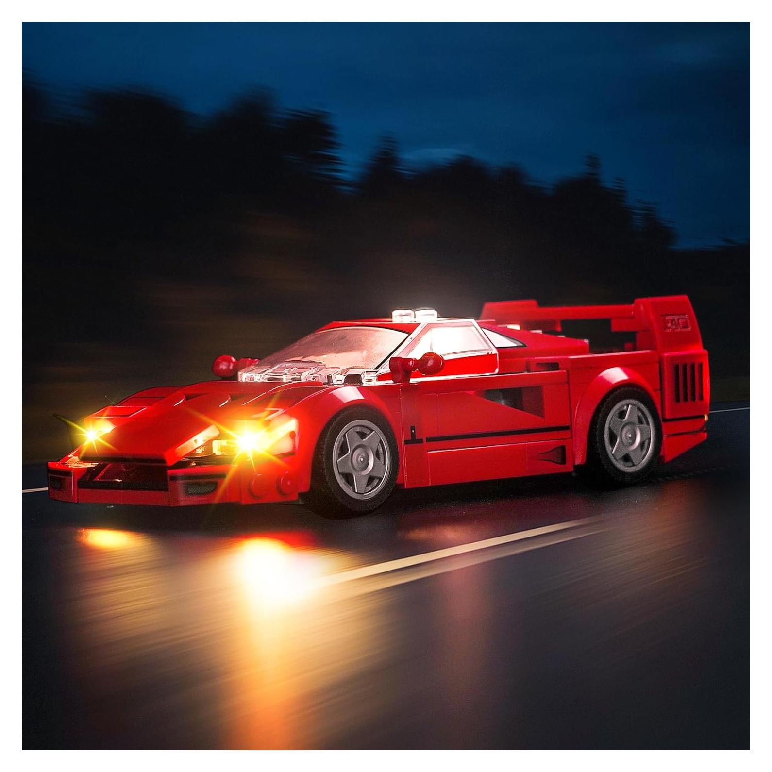 Kit de Iluminación LED Brickshining para Lego Ferrari F40 76934