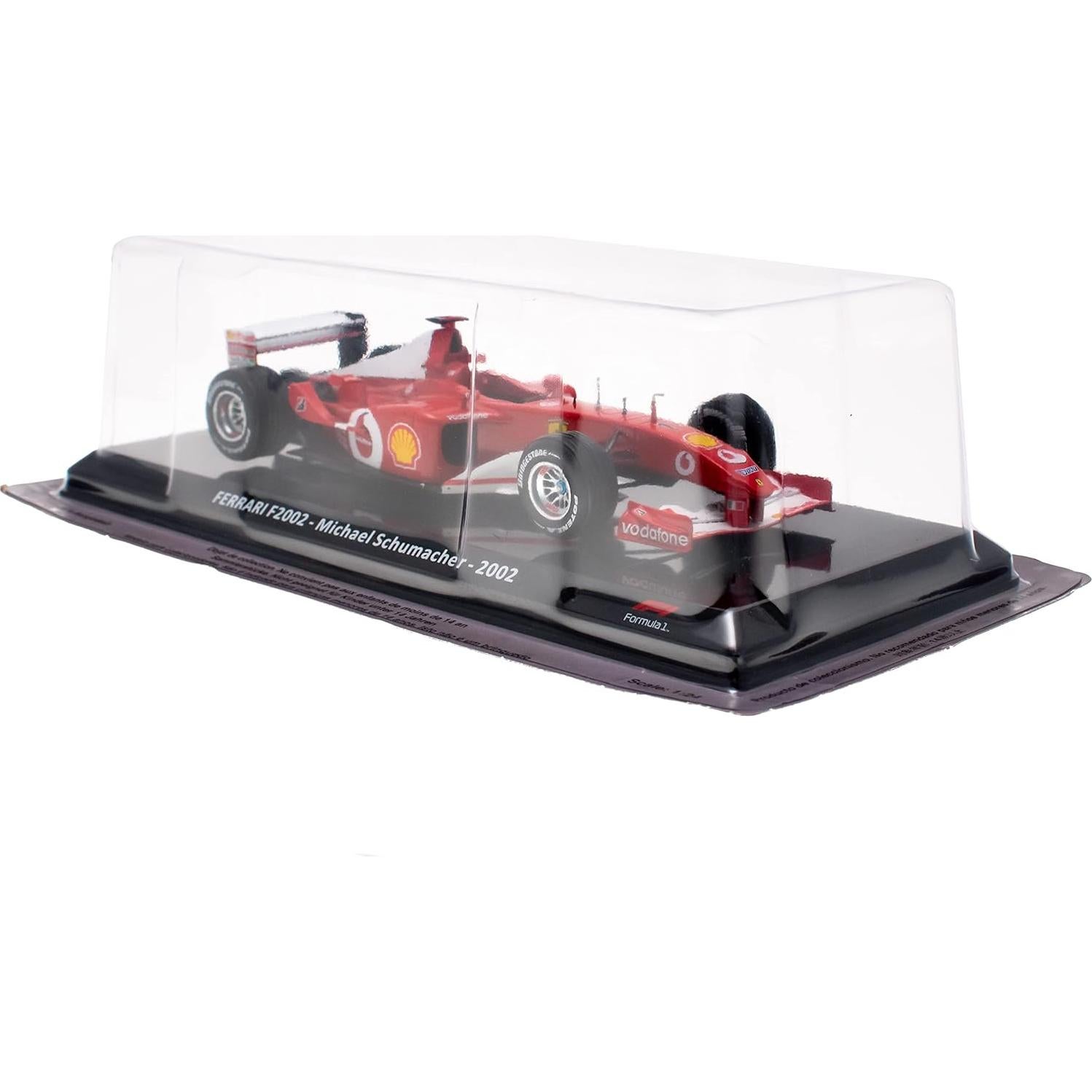 Coche de Fórmula 1 1/24 OPO 10 Ferrari F2002 Michael Schumacher