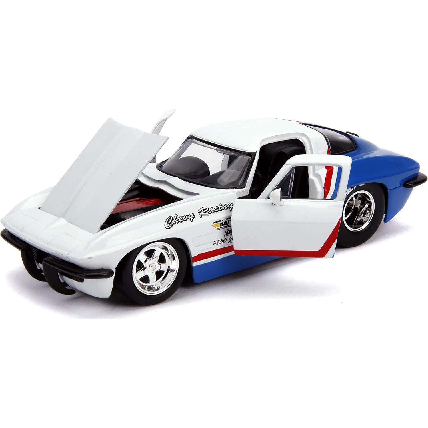 Auto de colección Jada Toys 1:24 Chevy Corvette Stingray