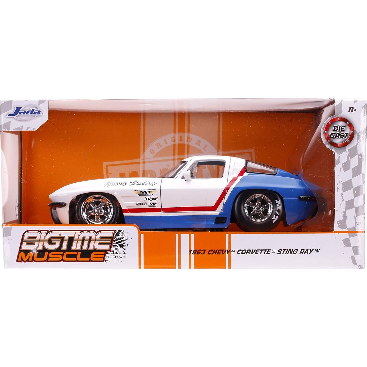 Auto de colección Jada Toys 1:24 Chevy Corvette Stingray