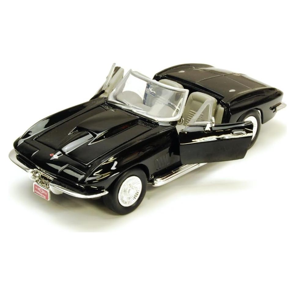 Modelo de coche de juguete Chevrolet Corvette 1967 Motormax 1/24