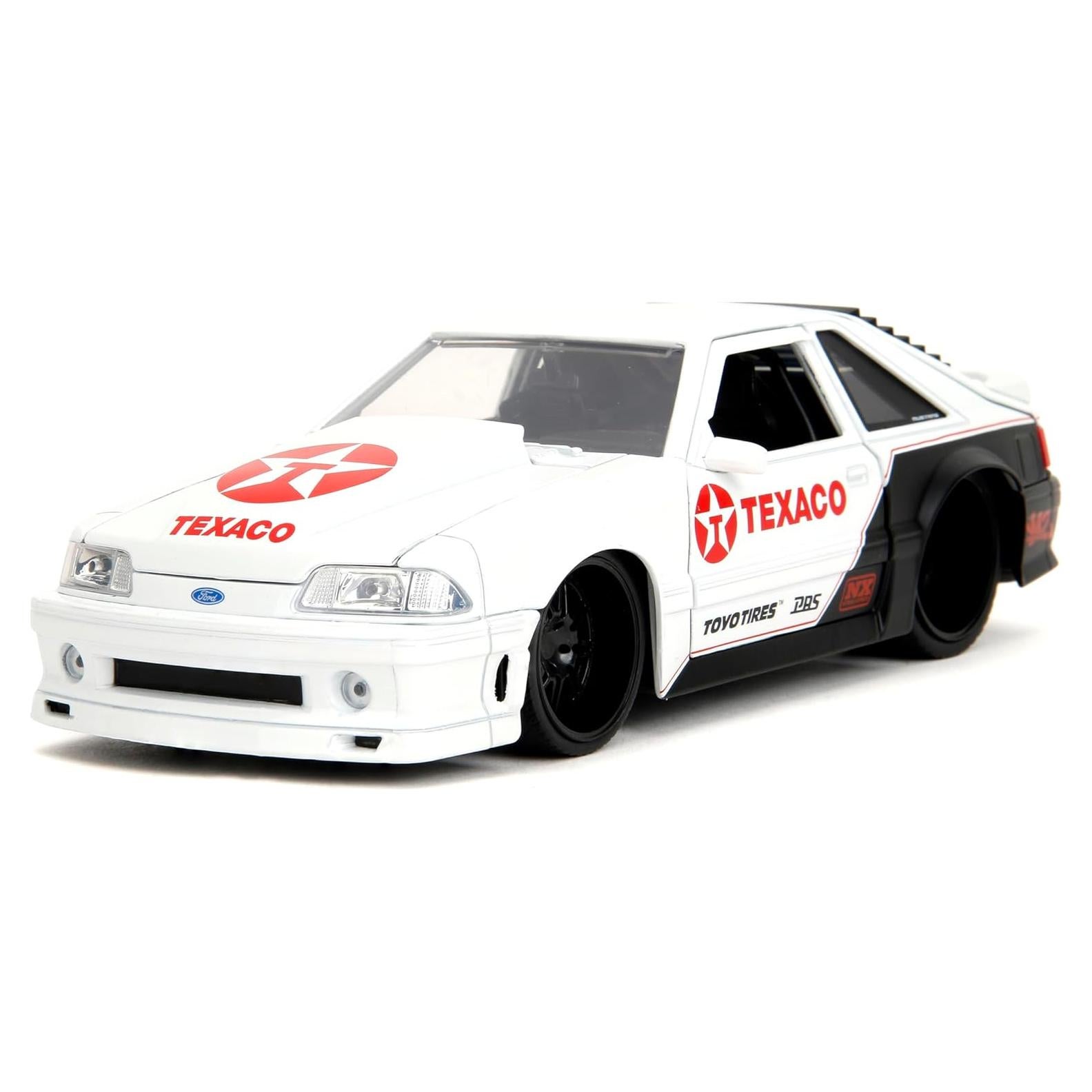 Coche Die-Cast Jada 1:24 Ford Mustang GT 1989 Texaco