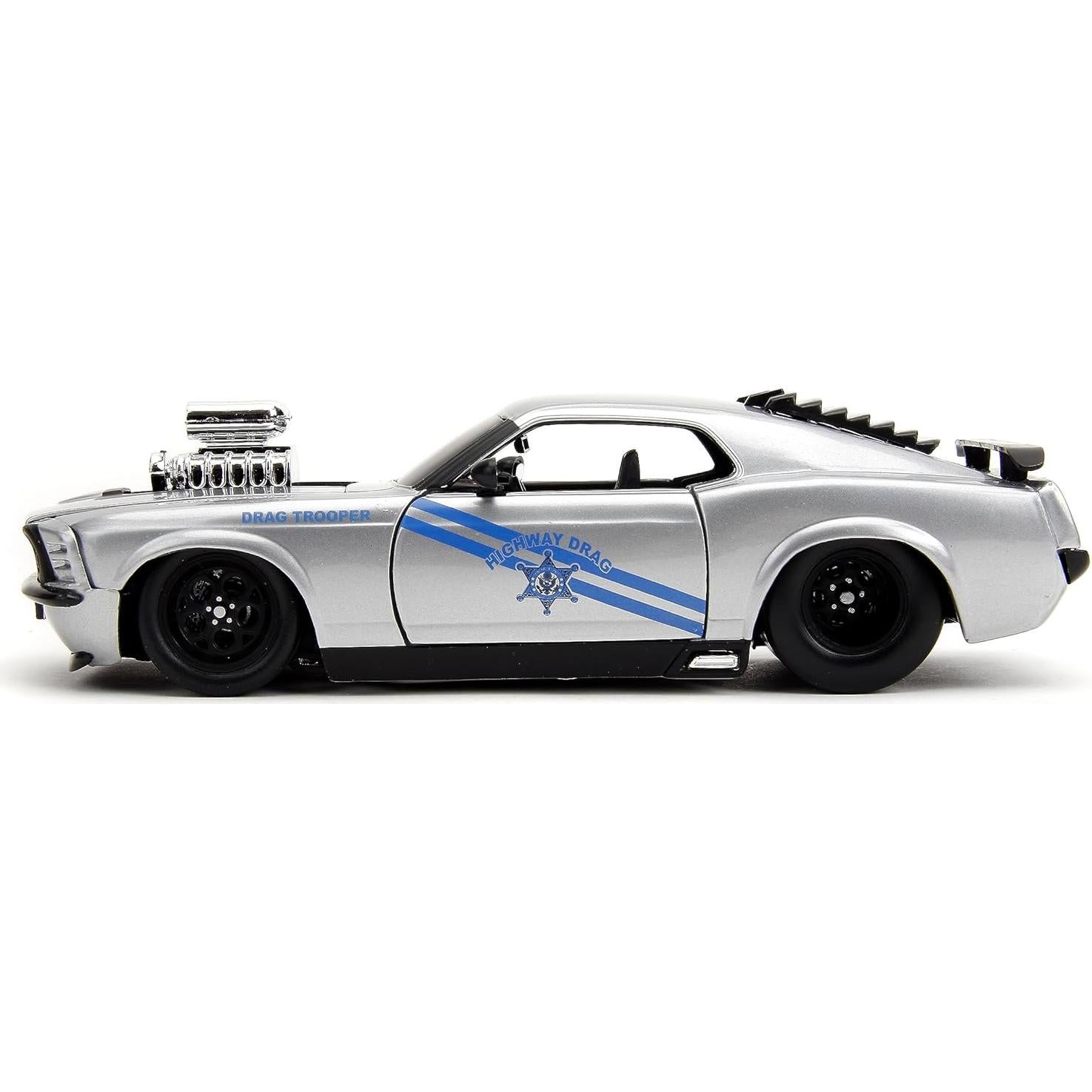 Coche de Fundición 1:24 Jada Toys Ford Mustang 1970