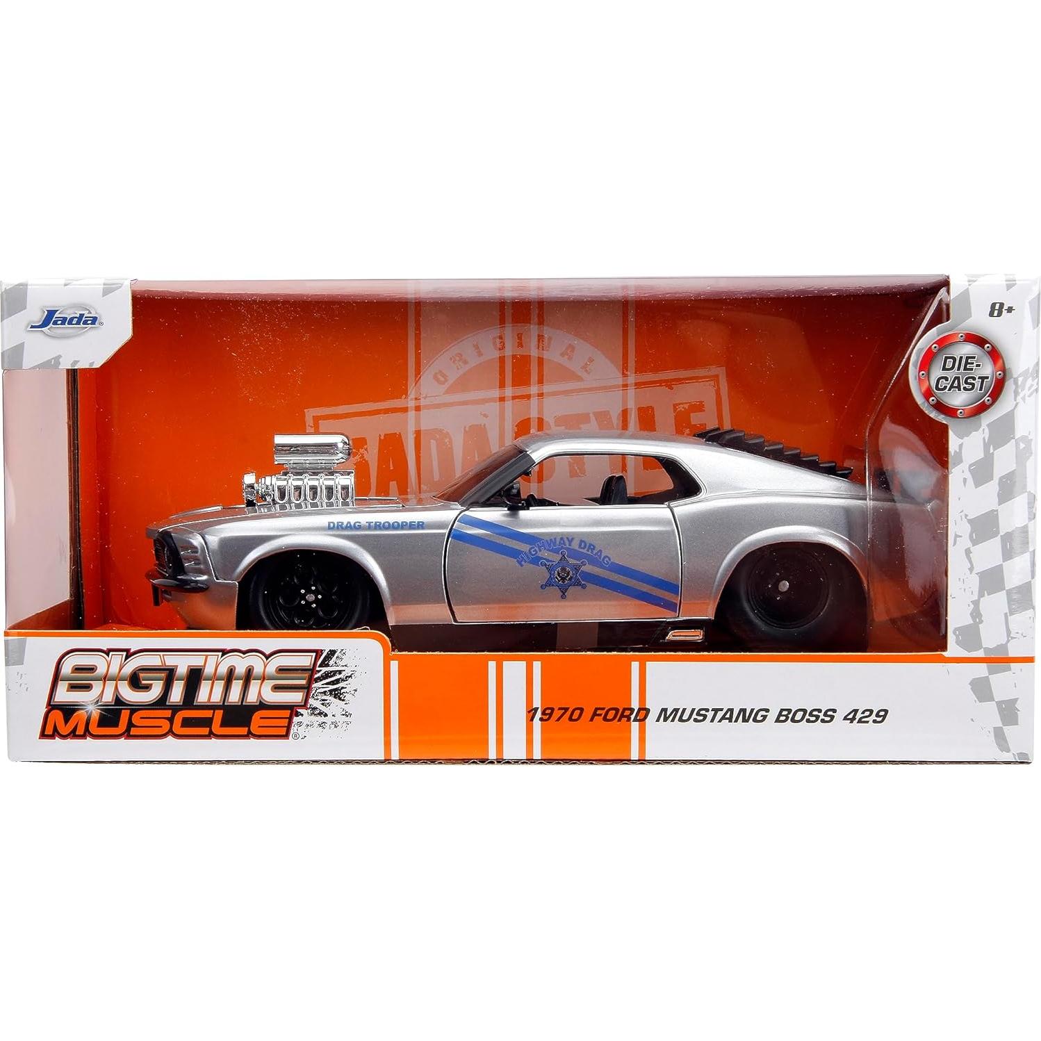 Coche de Fundición 1:24 Jada Toys Ford Mustang 1970