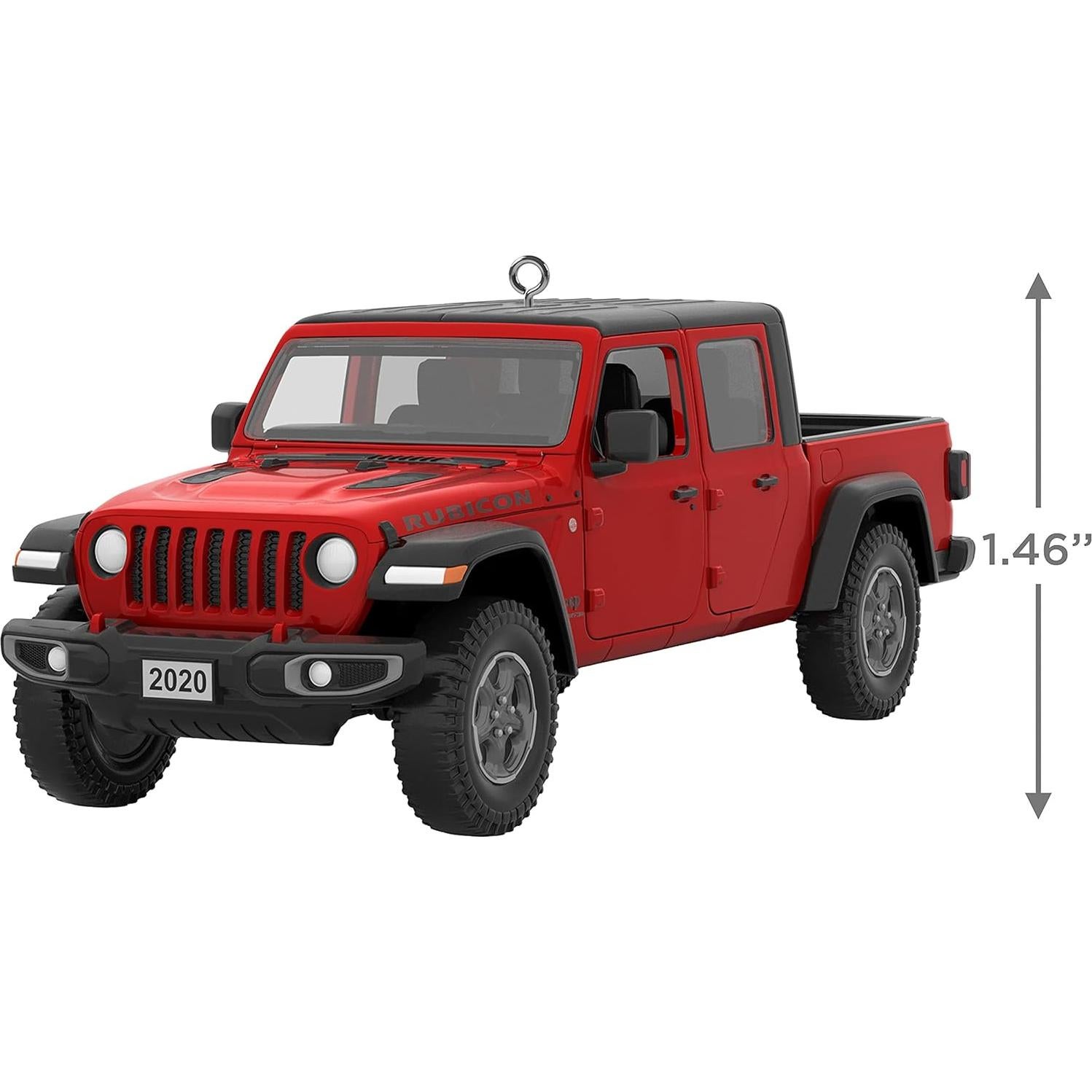Adorno Navideño Hallmark Jeep Gladiator Rubicon 2020 Metal