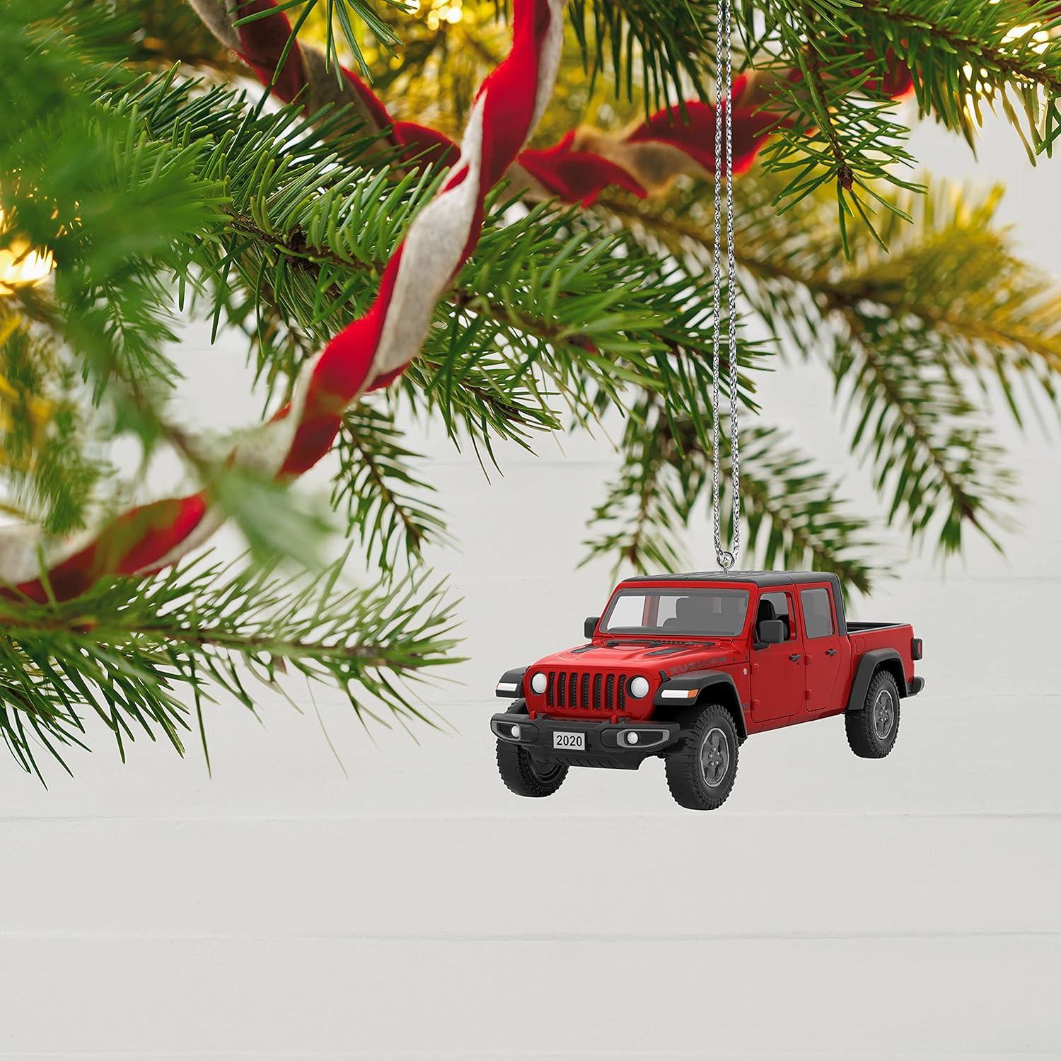 Adorno Navideño Hallmark Jeep Gladiator Rubicon 2020 Metal