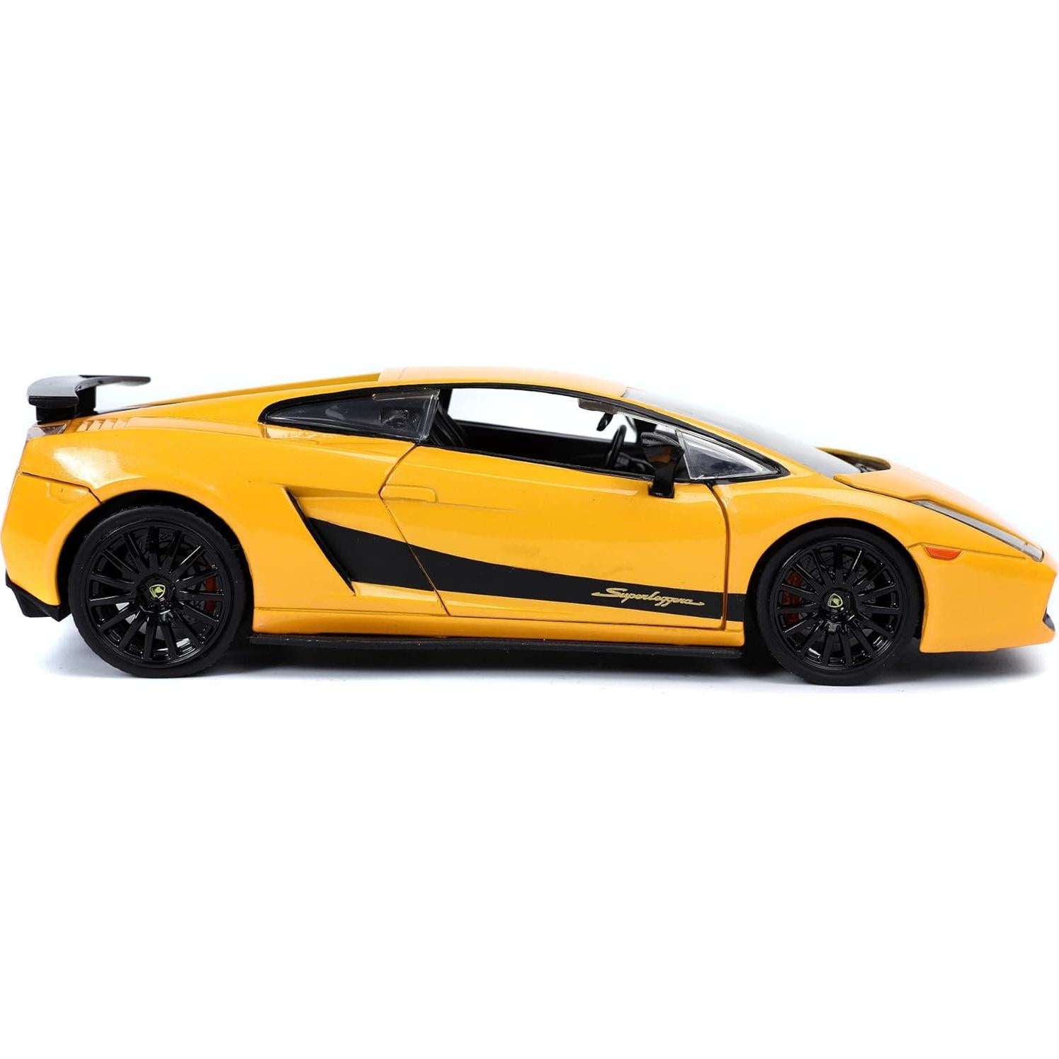 Modelo de Metal Lamborghini Gallardo Jada 1:24 Amarillo