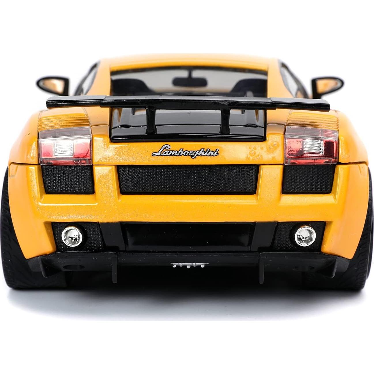 Modelo de Metal Lamborghini Gallardo Jada 1:24 Amarillo