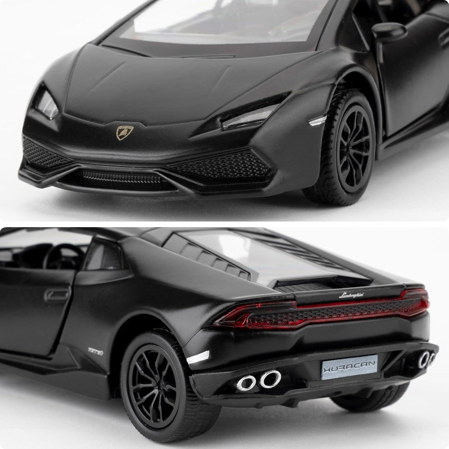 Coche de Juguete Lamborghini Huracan LP610-4 1:36 RMZ City Negro