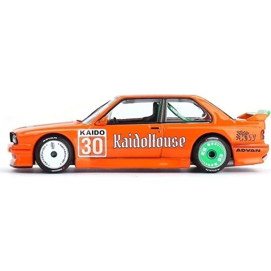 Coche Diecast Mini GT BMW M3 Kaidohaus V1 Naranja 1:64