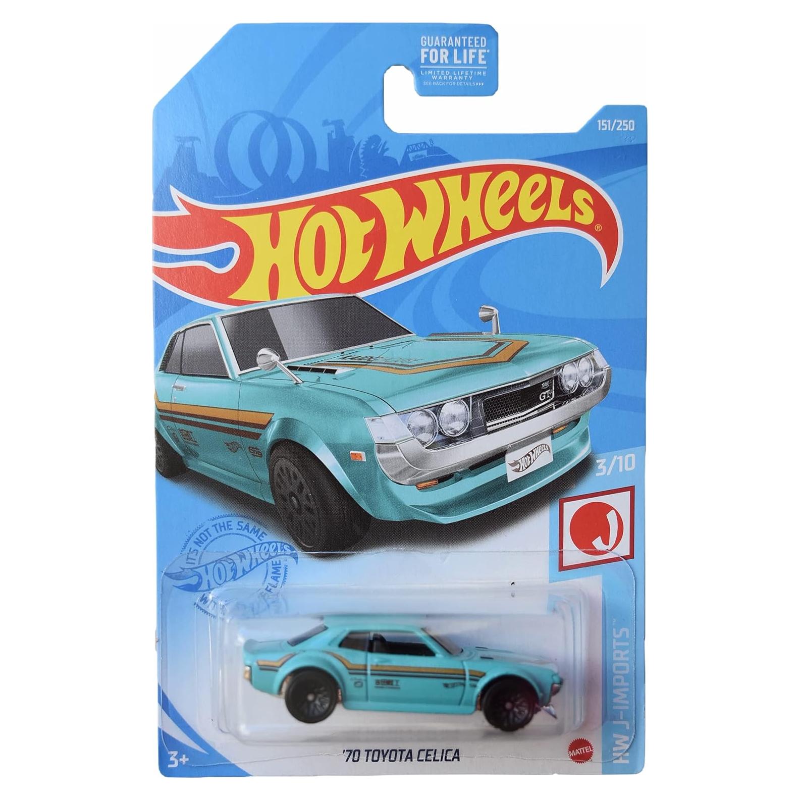 Hot Wheels Toyota Celica 1970 Verde 1:64 Coleccionable