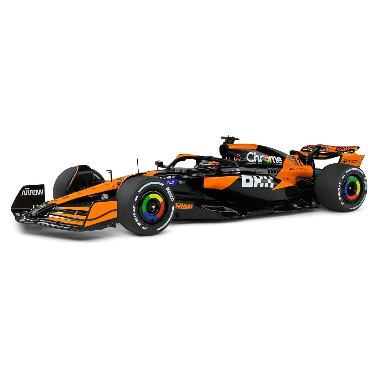 Coche de colección McLaren MCL38 Oscar Piastri 2024 1:18
