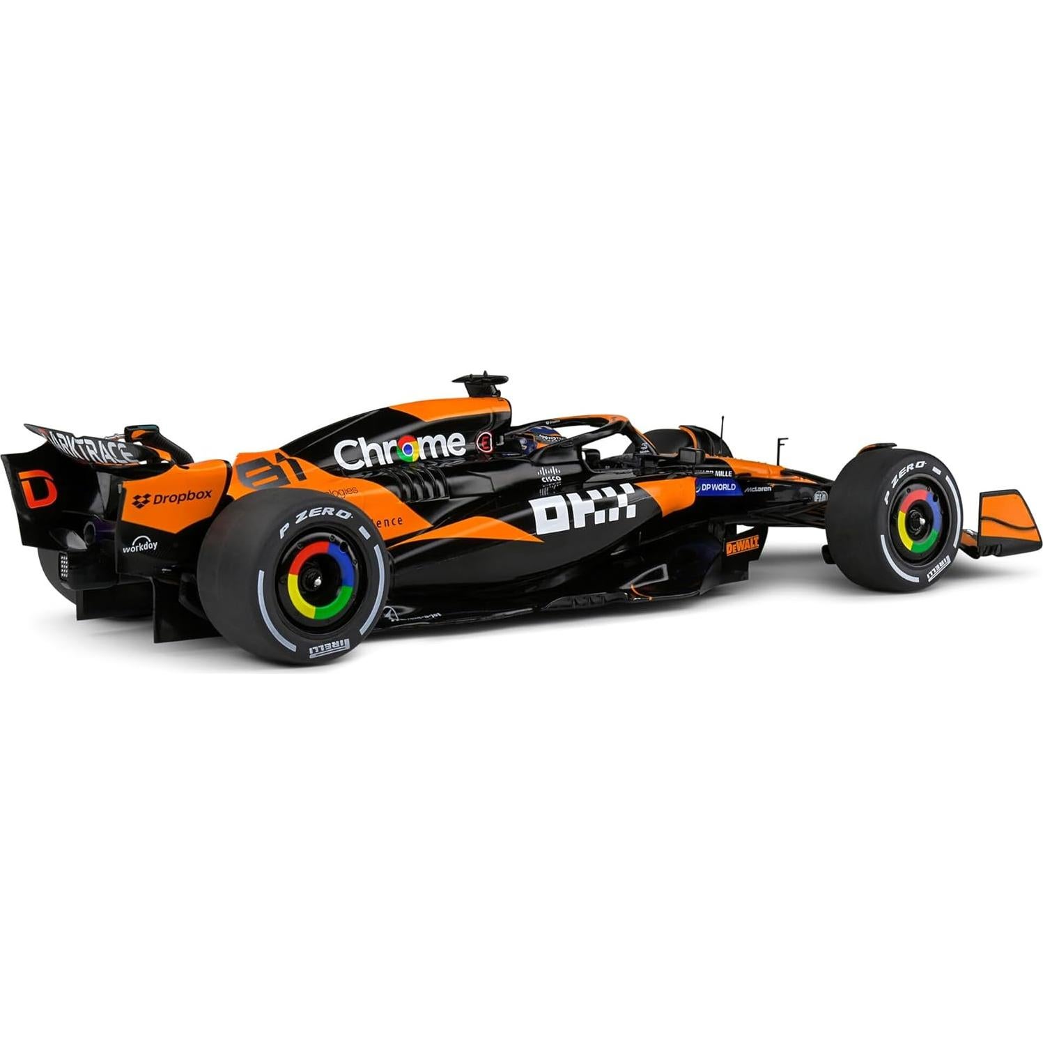 Coche de colección McLaren MCL38 Oscar Piastri 2024 1:18