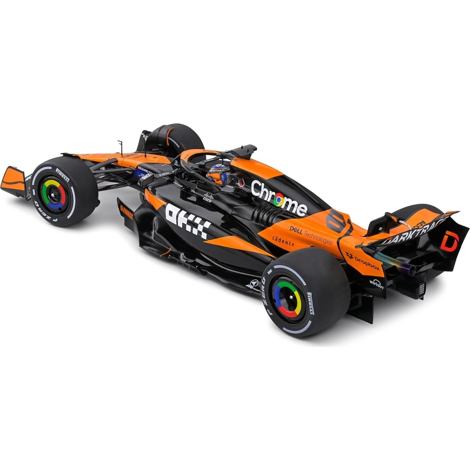 Coche de colección McLaren MCL38 Oscar Piastri 2024 1:18