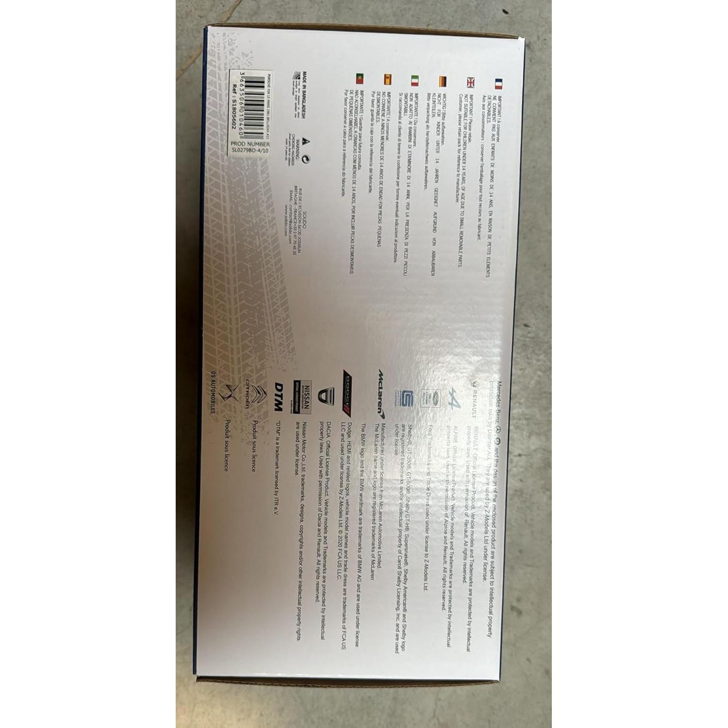 Coche de colección McLaren MCL38 Oscar Piastri 2024 1:18