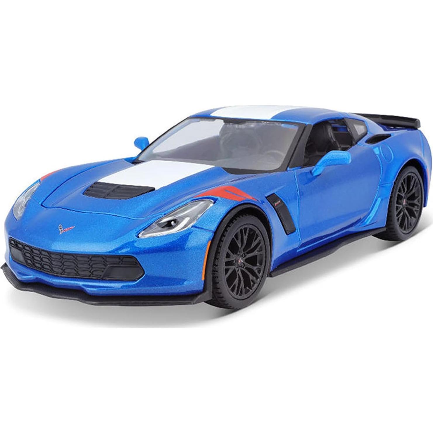 Bburago Coche de Metal Fundido 1:24 Chevrolet Corvette Grand Sport