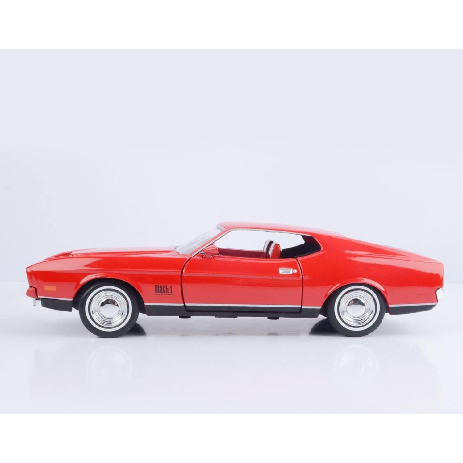 Coche en miniatura Ford Mustang Mach 1 1971 Motormax 1/24