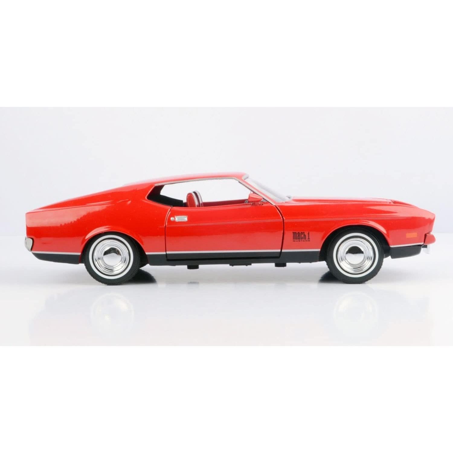 Coche en miniatura Ford Mustang Mach 1 1971 Motormax 1/24