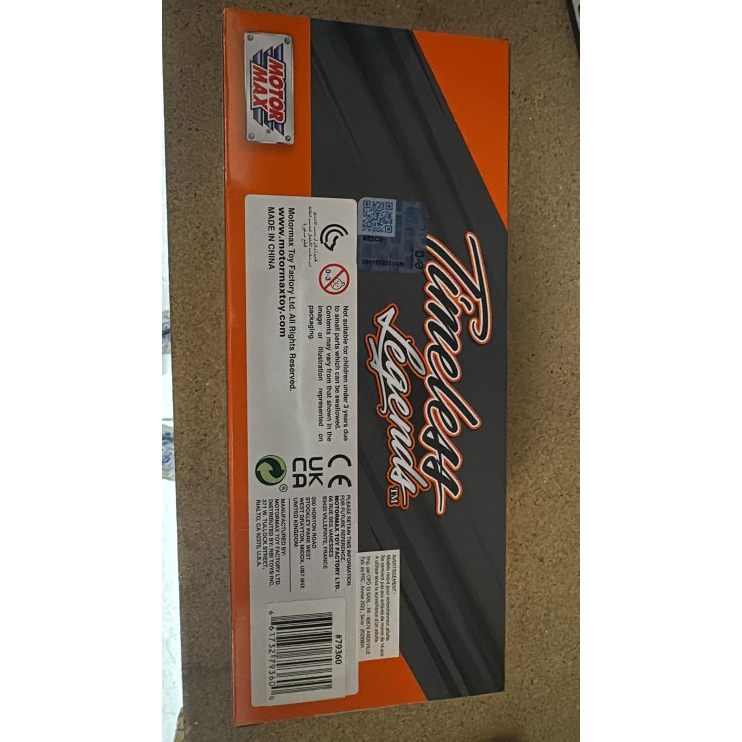 Coche en miniatura Ford Mustang Mach 1 1971 Motormax 1/24