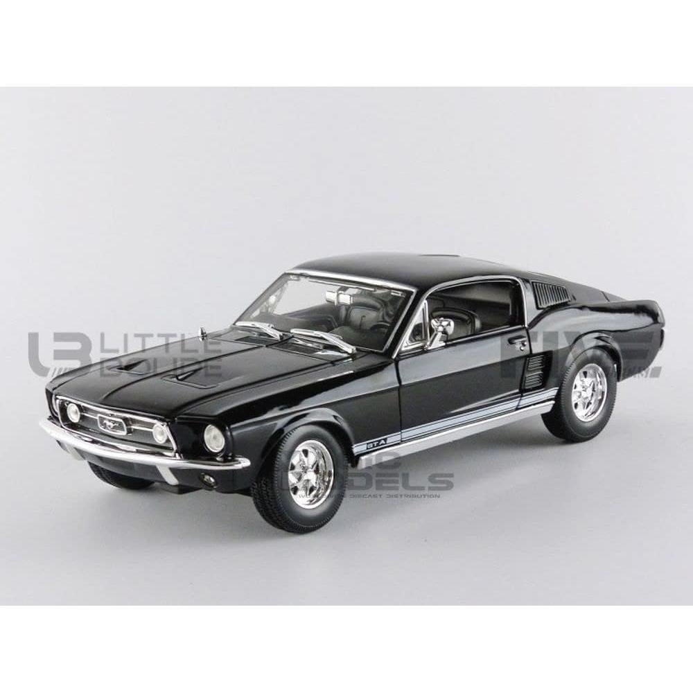 Maisto 1967 Ford Mustang Fastback 1:18 Escala Negro