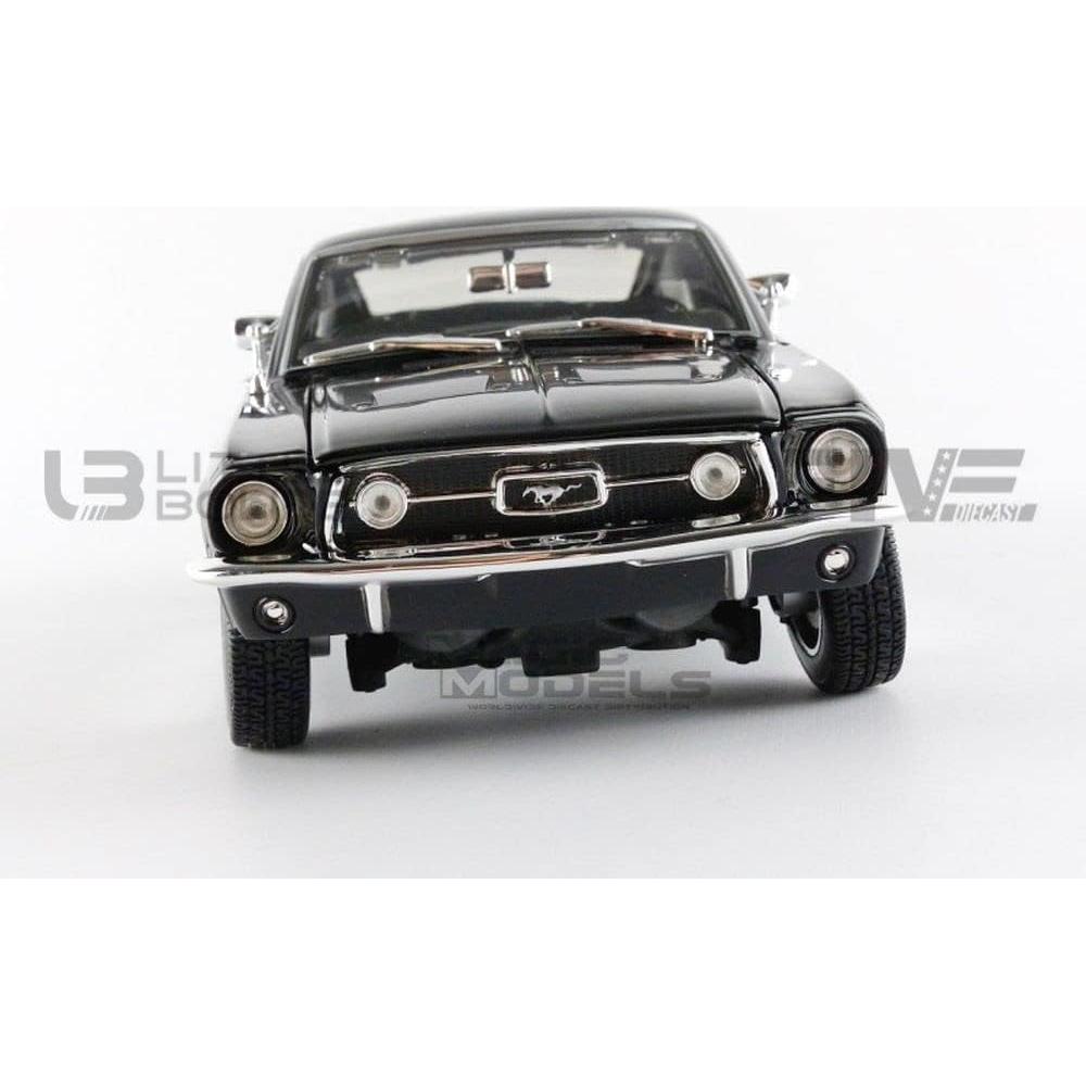 Maisto 1967 Ford Mustang Fastback 1:18 Escala Negro