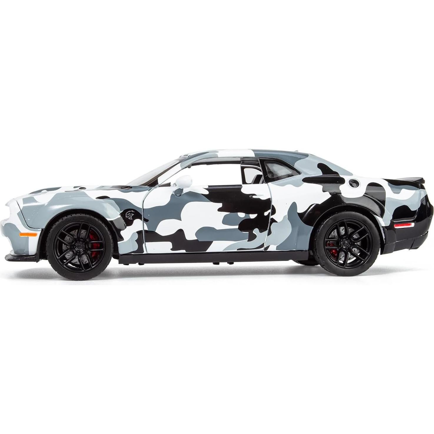 Dodge Challenger SRT Hellcat 2018 Diecast 1/24 Motormax Camuflaje