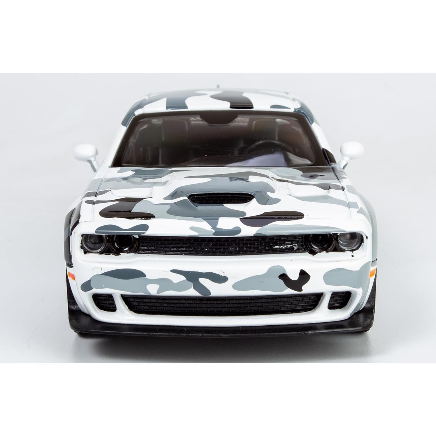 Dodge Challenger SRT Hellcat 2018 Diecast 1/24 Motormax Camuflaje