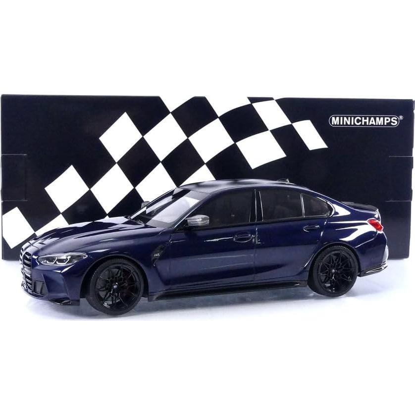 Minichamps BMW M3 2020 Azul Miniatura 1:18 Coleccionable