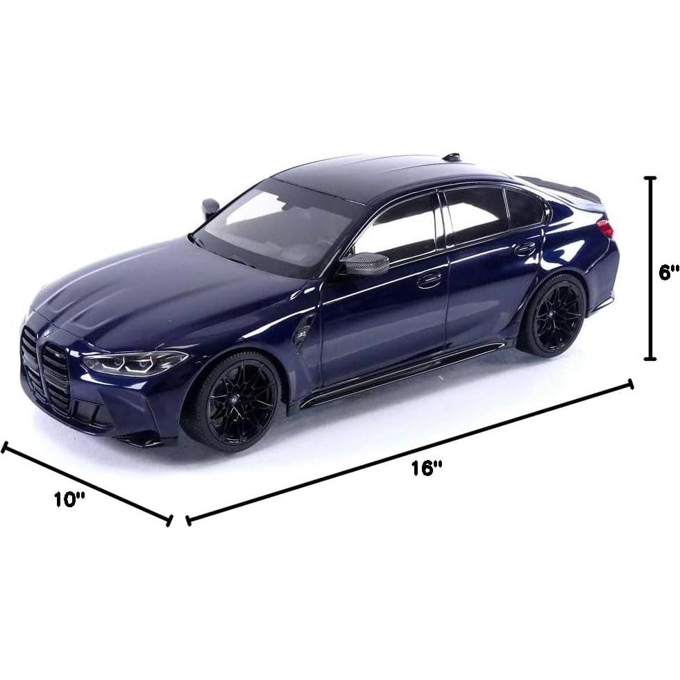 Minichamps BMW M3 2020 Azul Miniatura 1:18 Coleccionable