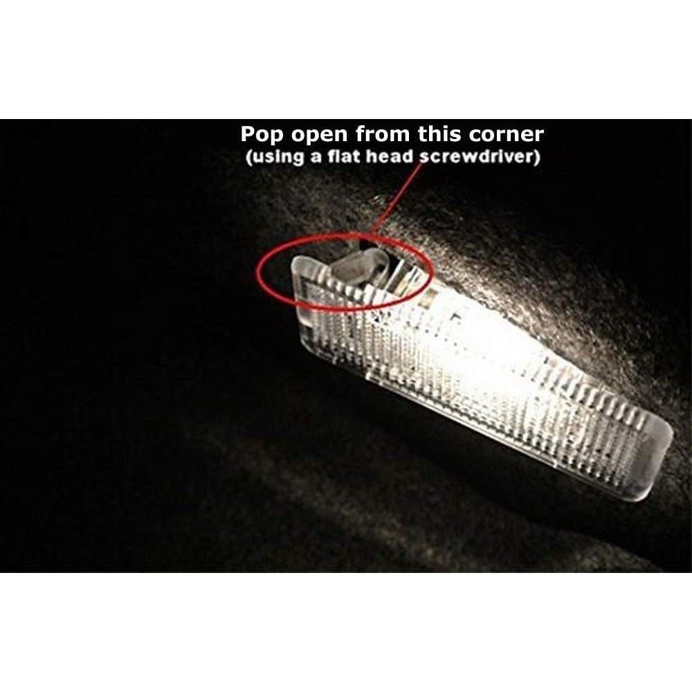 Luz LED de Cajuela iJDMTOY Xenón Blanco 2W Compatible BMW