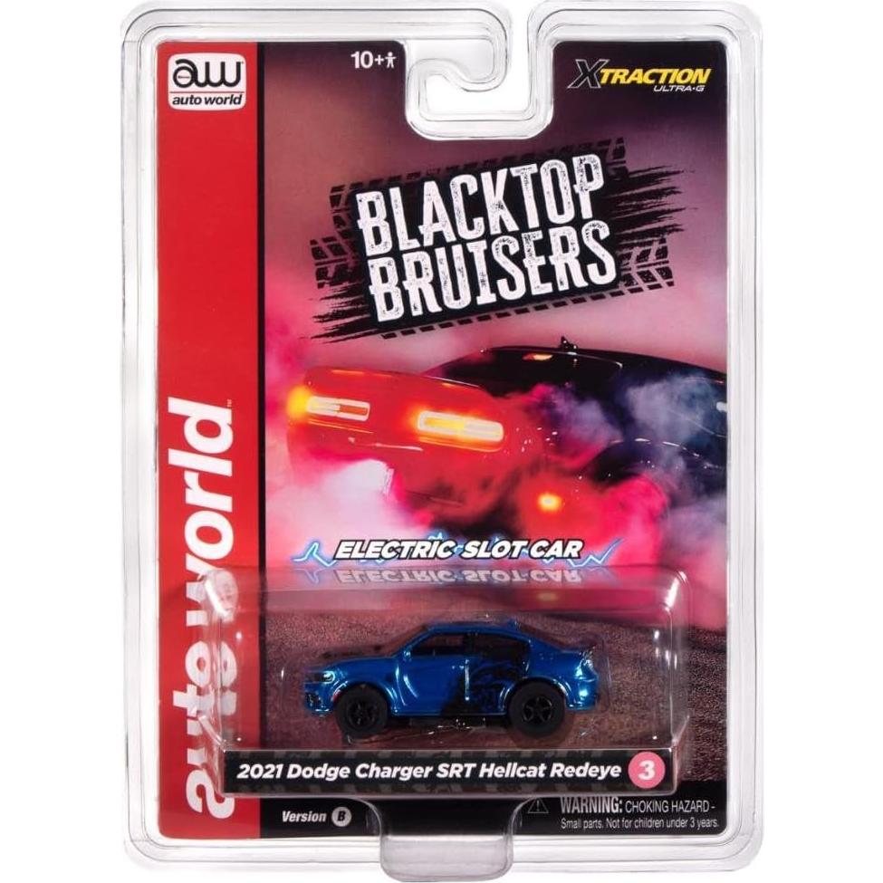 Auto World SC417-3B Dodge Charger SRT Hellcat Escala HO