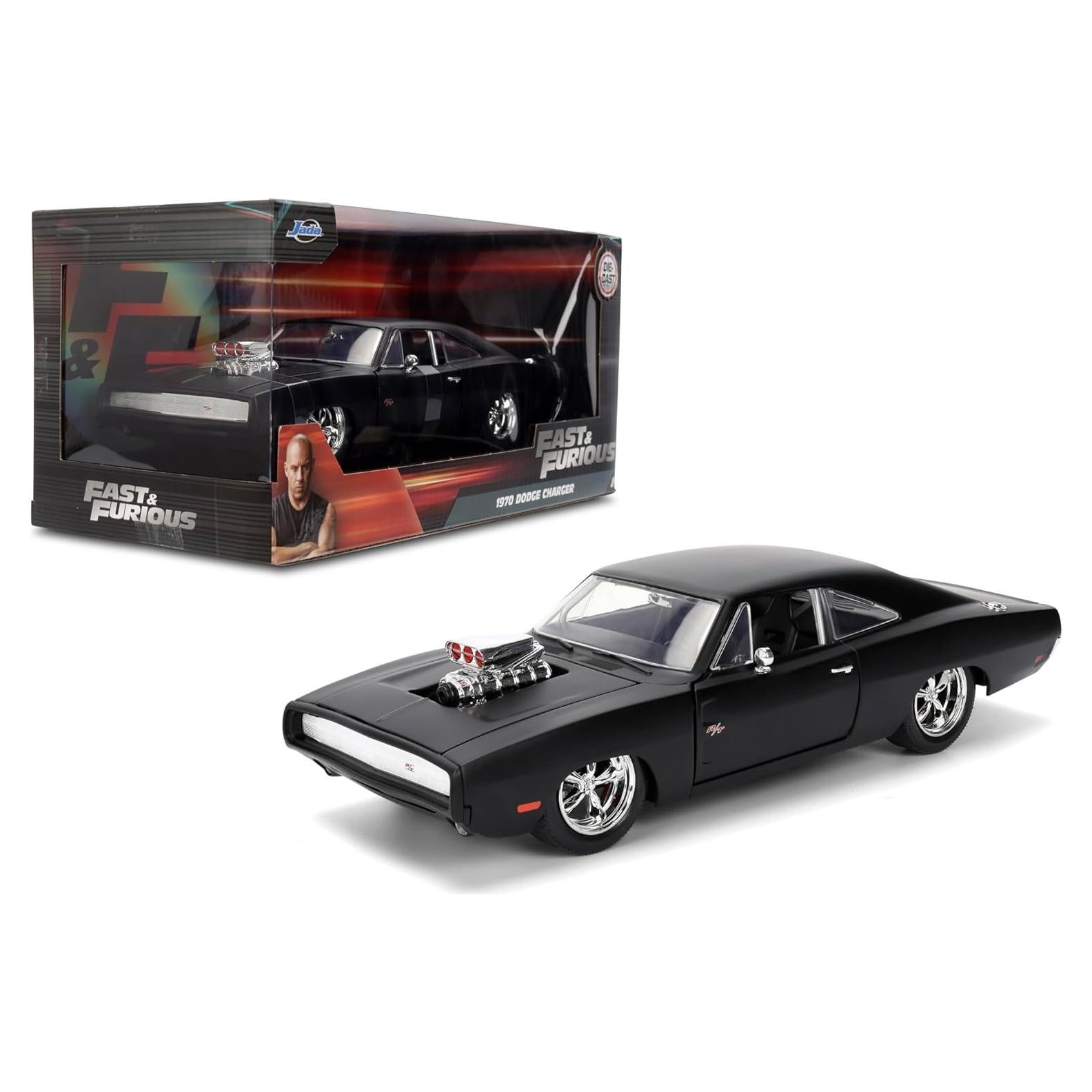 Coche Die-cast Jada Dodge Charger R/T 1:24 Rápido y Furioso