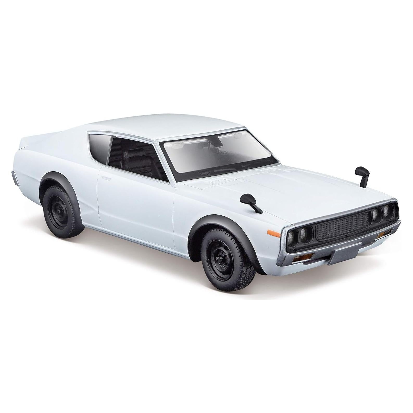 Maisto 1:24 Nissan Skyline GT-R 1973 Blanco - Réplica Detallada
