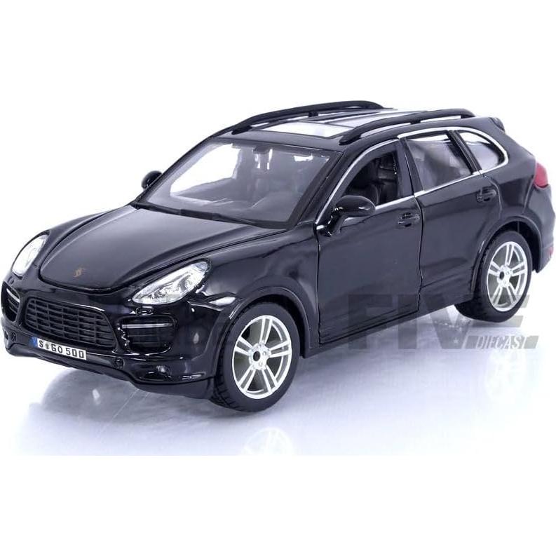 Coche Miniatura Coleccionable Bburago Porsche Cayenne Turbo