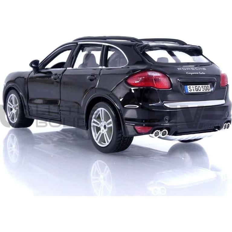 Coche Miniatura Coleccionable Bburago Porsche Cayenne Turbo