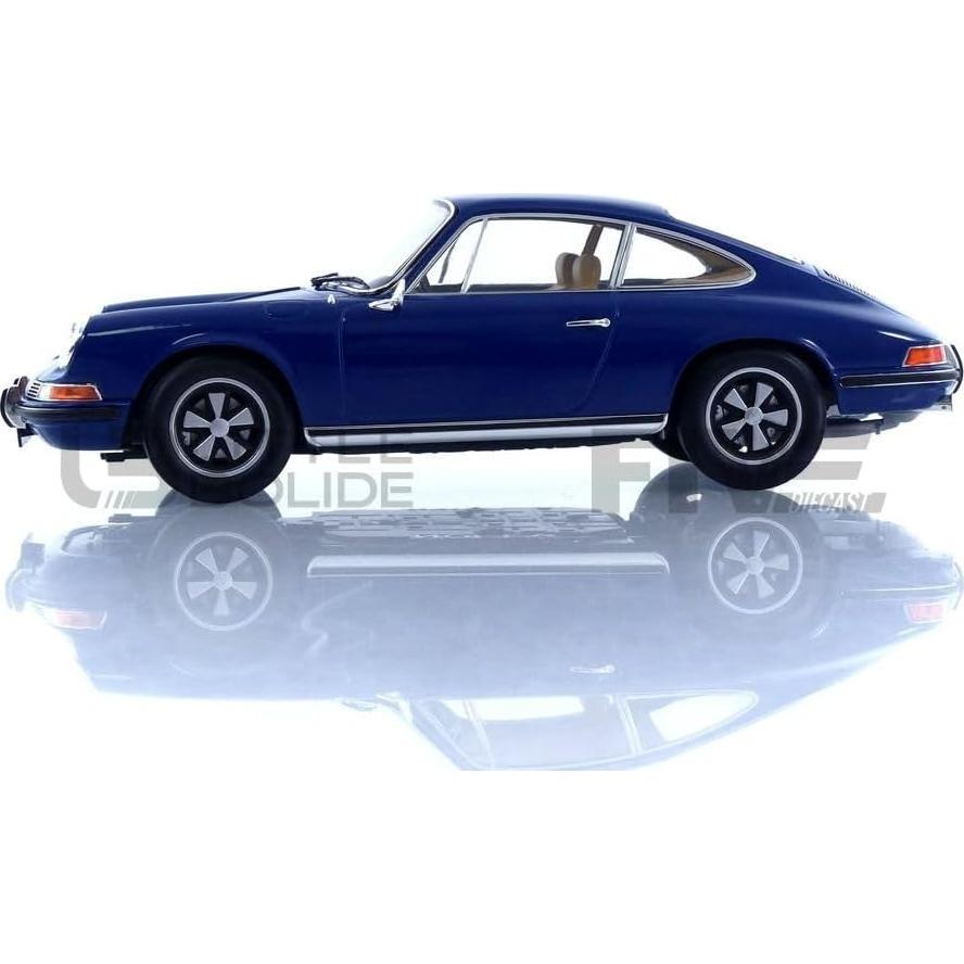 Miniatura Porsche 911 S 1969 Azul 1:18 Norev