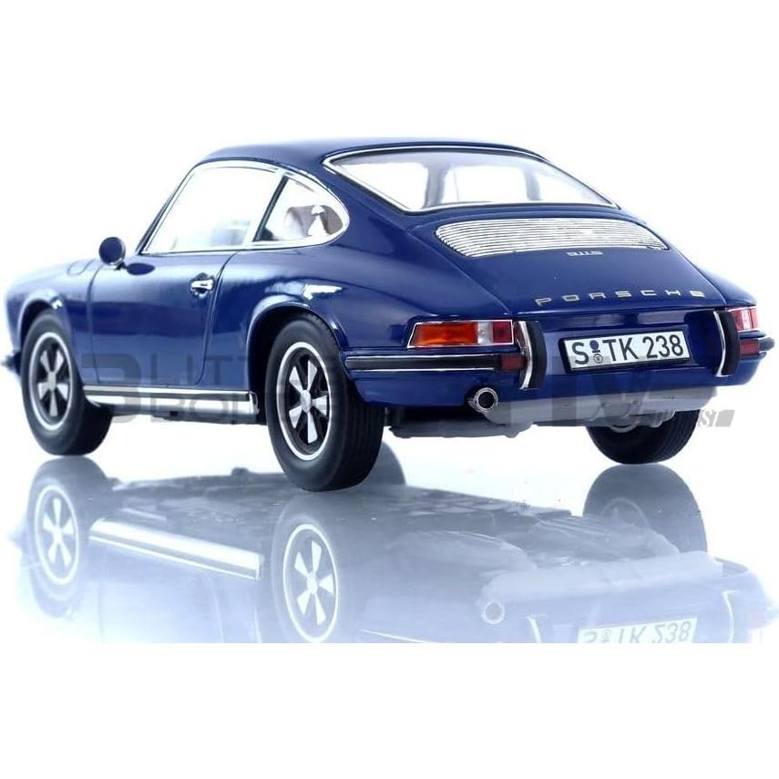 Miniatura Porsche 911 S 1969 Azul 1:18 Norev