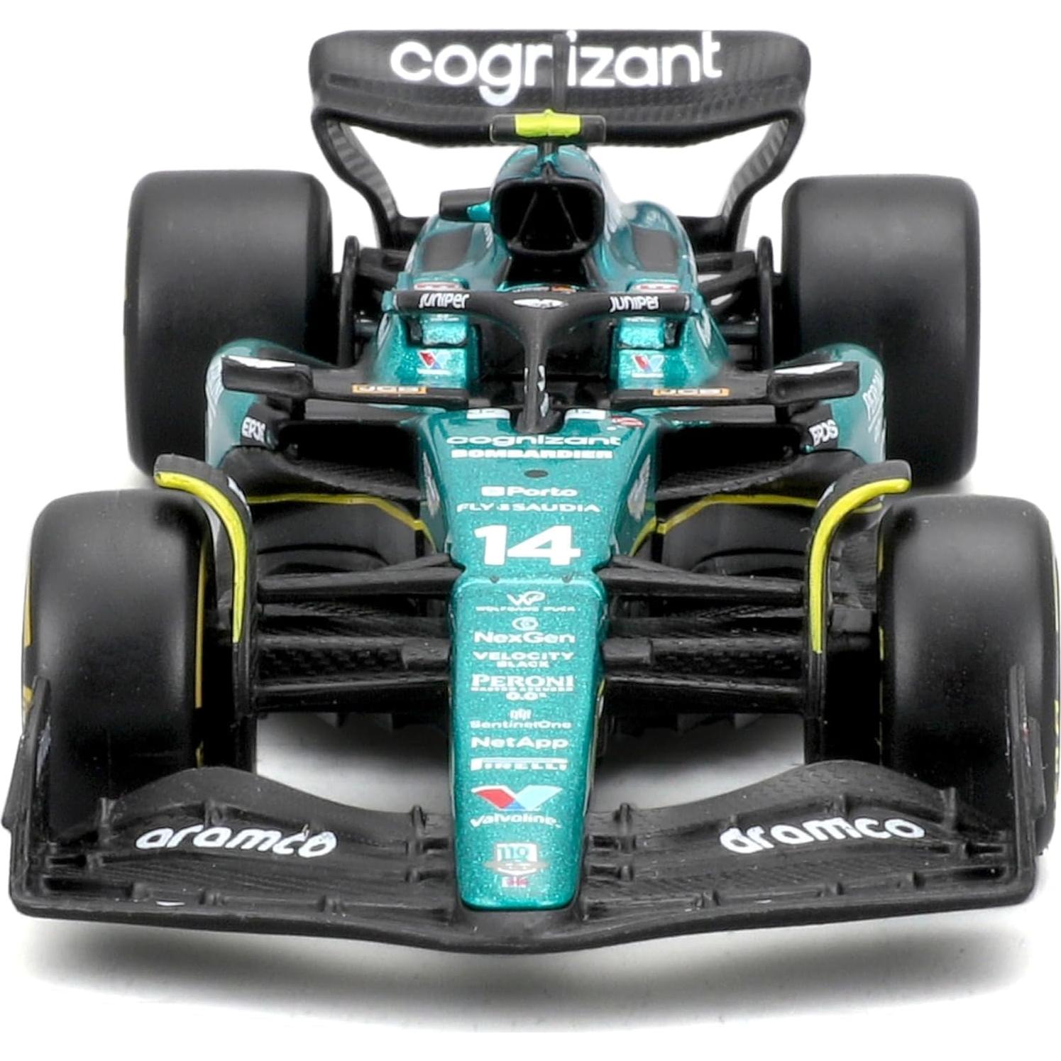 Bburago 1/43 F1 Aston Martin AMR23 2023 Modelo Colección