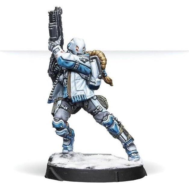 Miniatura Gator Nómadas Corvus Belli 16.5cm sin pintar