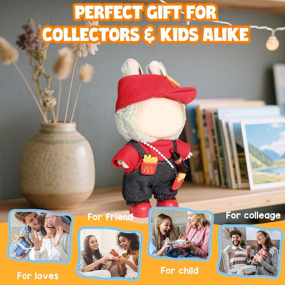 Conjunto de Ropa para Muñeca AICase 17cm - 3 Piezas Chic