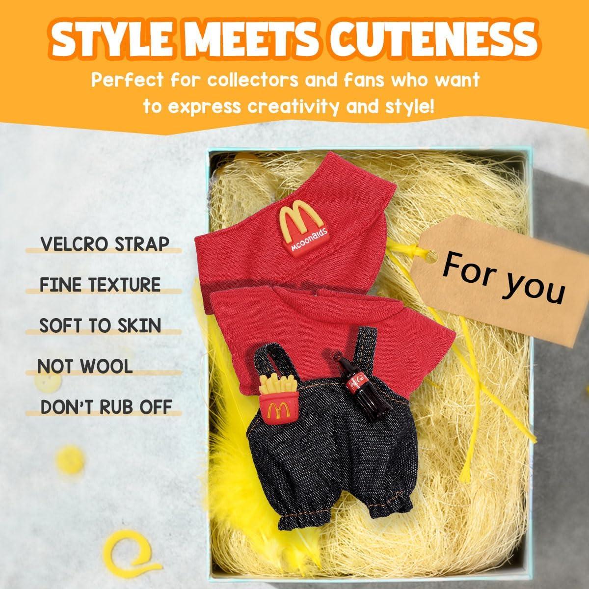 Conjunto de Ropa para Muñeca AICase 17cm - 3 Piezas Chic