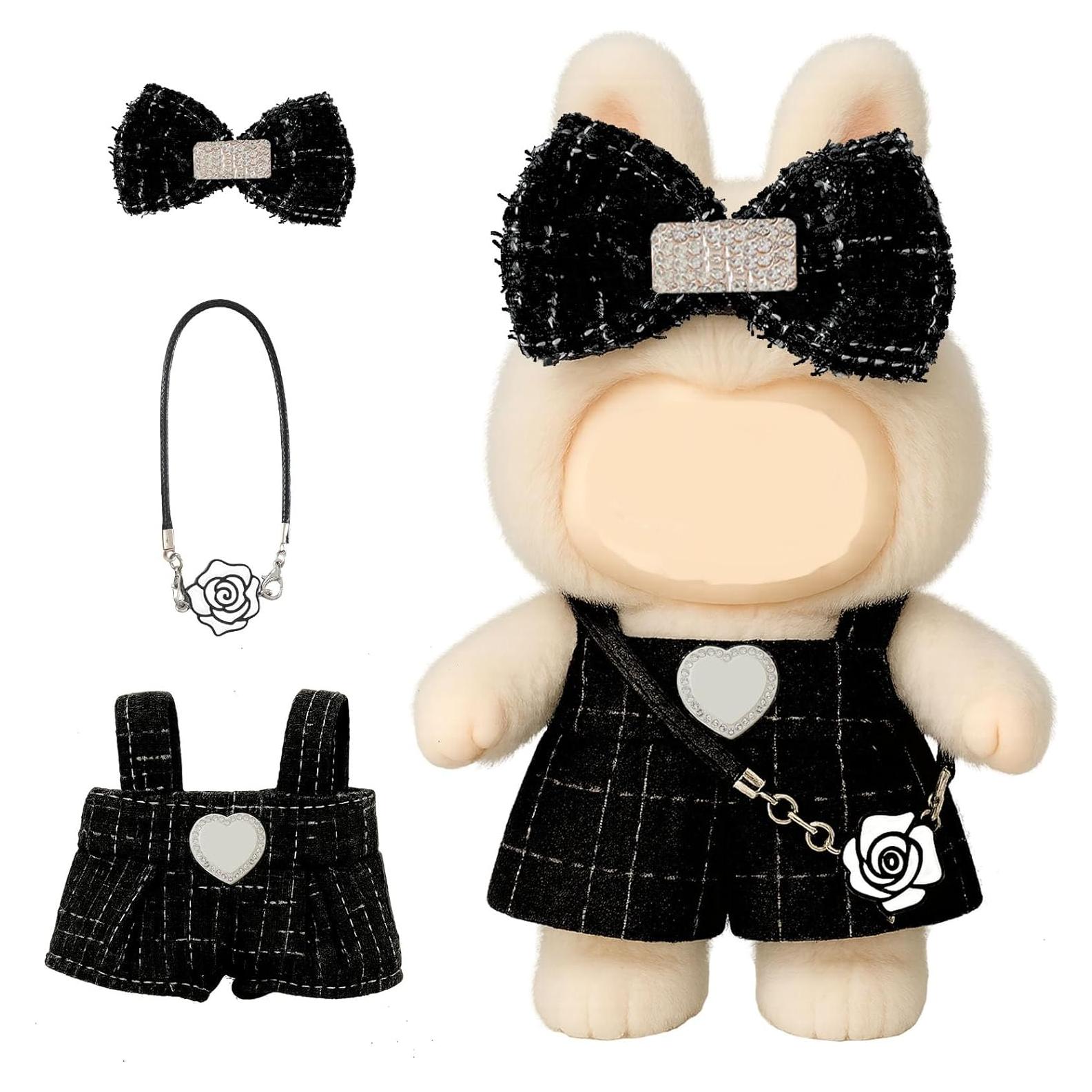 Ropa de Muñeca Linda Genovega para Labubu 17 cm Accesorios