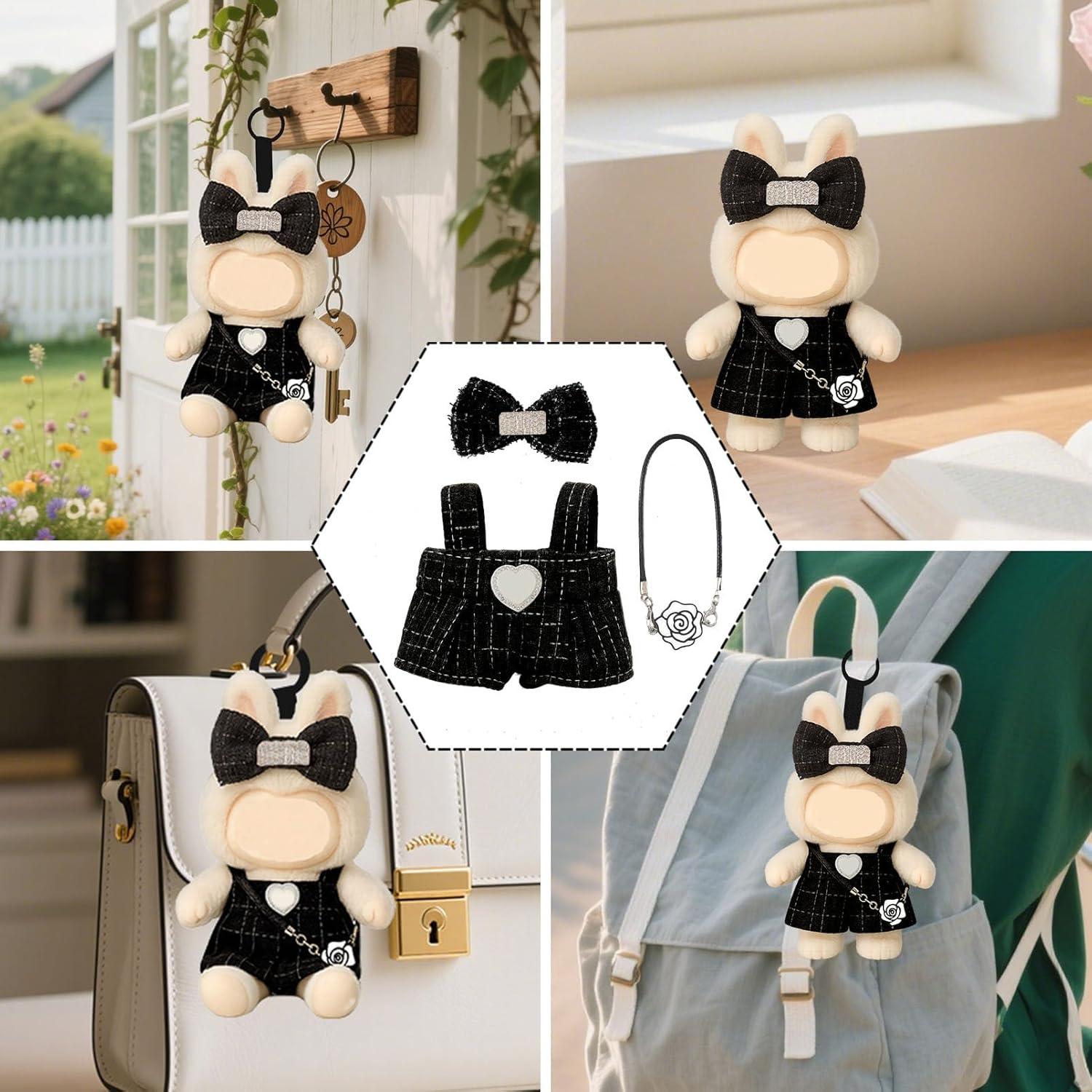 Ropa de Muñeca Linda Genovega para Labubu 17 cm Accesorios