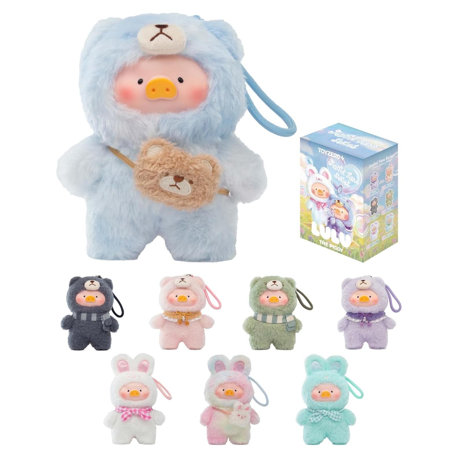 Caja Sorpresa Lulu El Cerdito TOYZERO+ - Llavero de Peluche