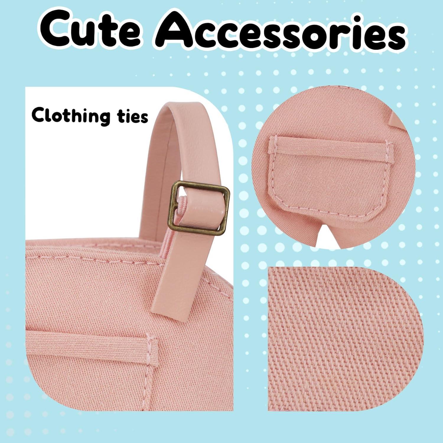 Conjunto de Ropa para Muñeca de 17cm IGINOA Rosa Accesorios