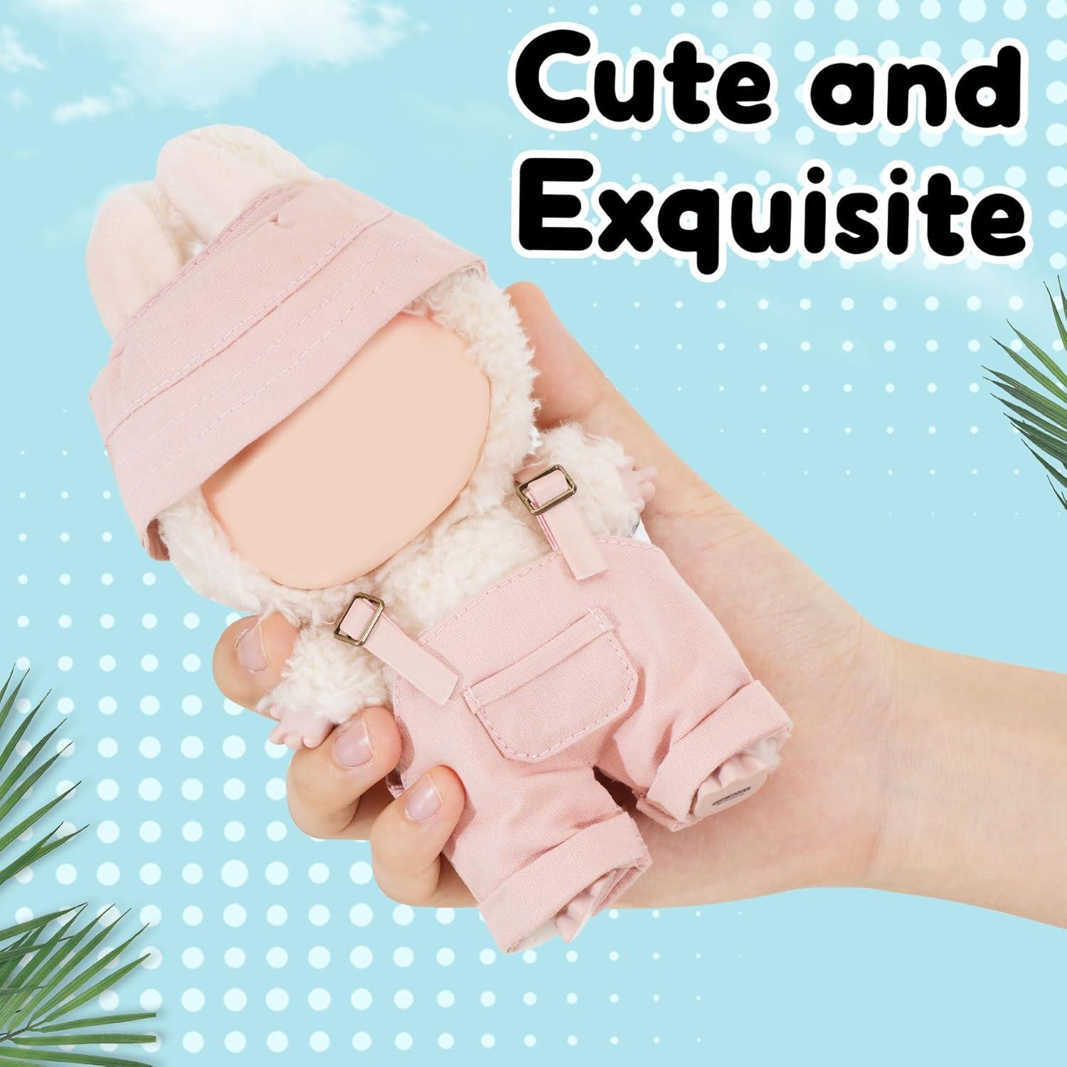 Conjunto de Ropa para Muñeca de 17cm IGINOA Rosa Accesorios