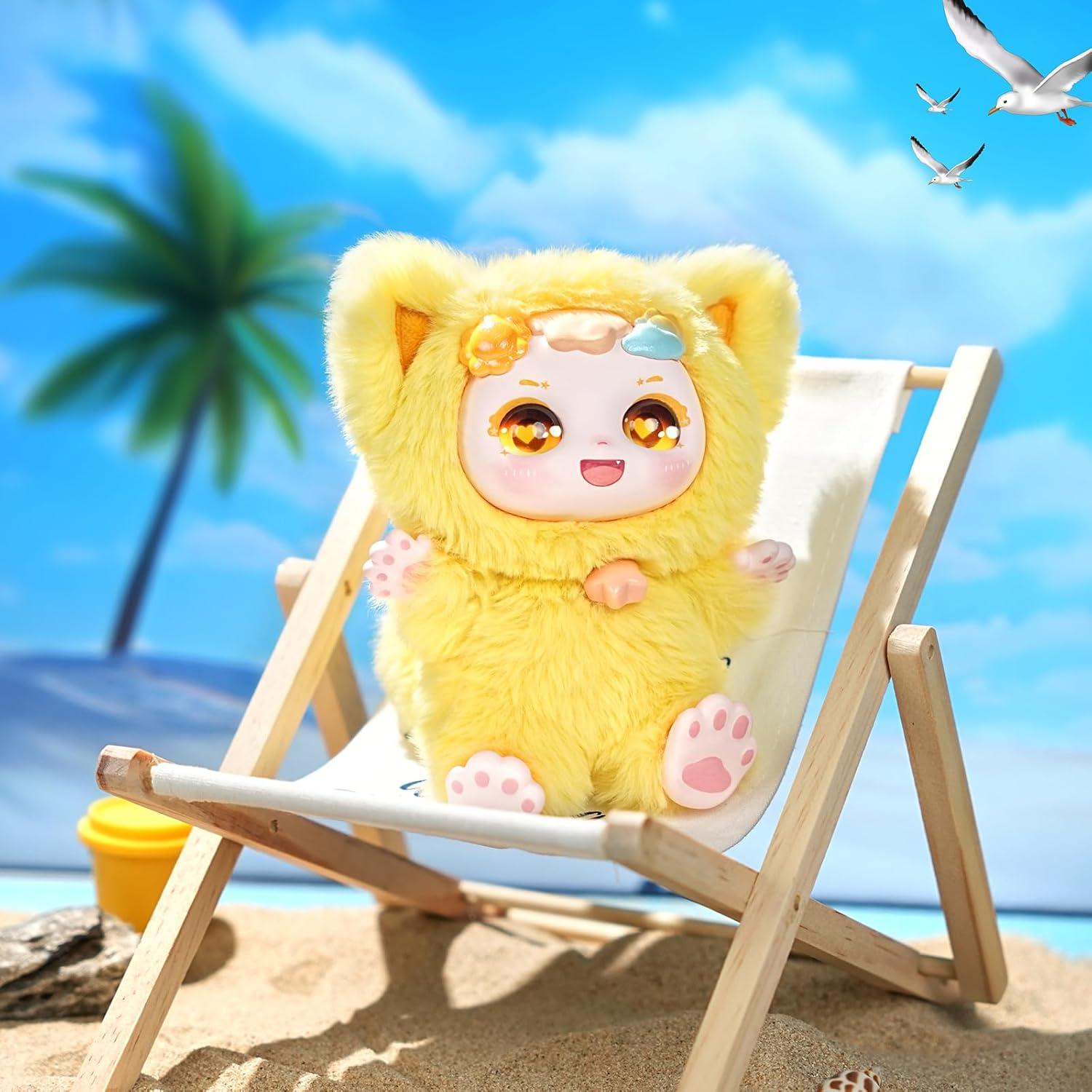 Muñeca de Peluche CALEMBOU Caja Sorpresa Ula Clima 43.2 cm