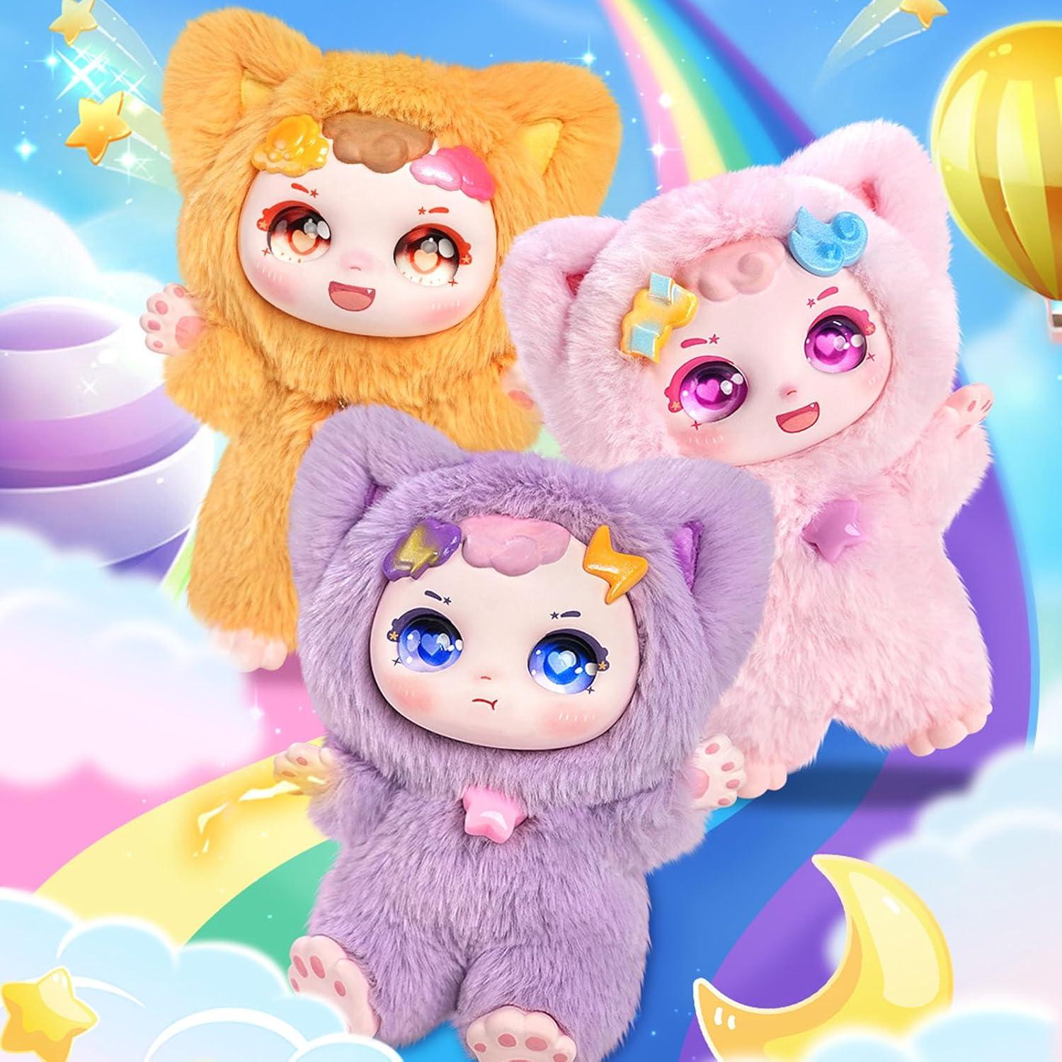 Muñeca de Peluche CALEMBOU Caja Sorpresa Ula Clima 43.2 cm