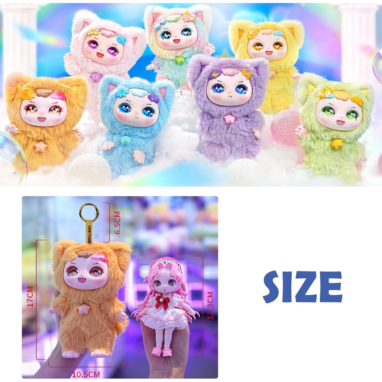 Muñeca de Peluche CALEMBOU Caja Sorpresa Ula Clima 43.2 cm